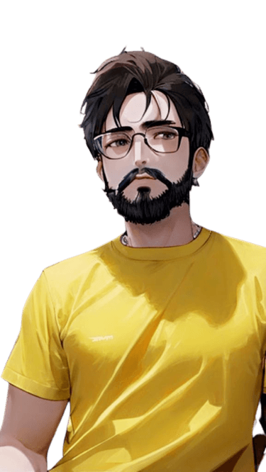 Illustrated portrait of Pratham Wadhwa